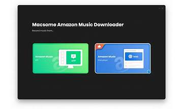 Macsome Amazon Music Downloader for Mac - Download it from Habererciyes for free